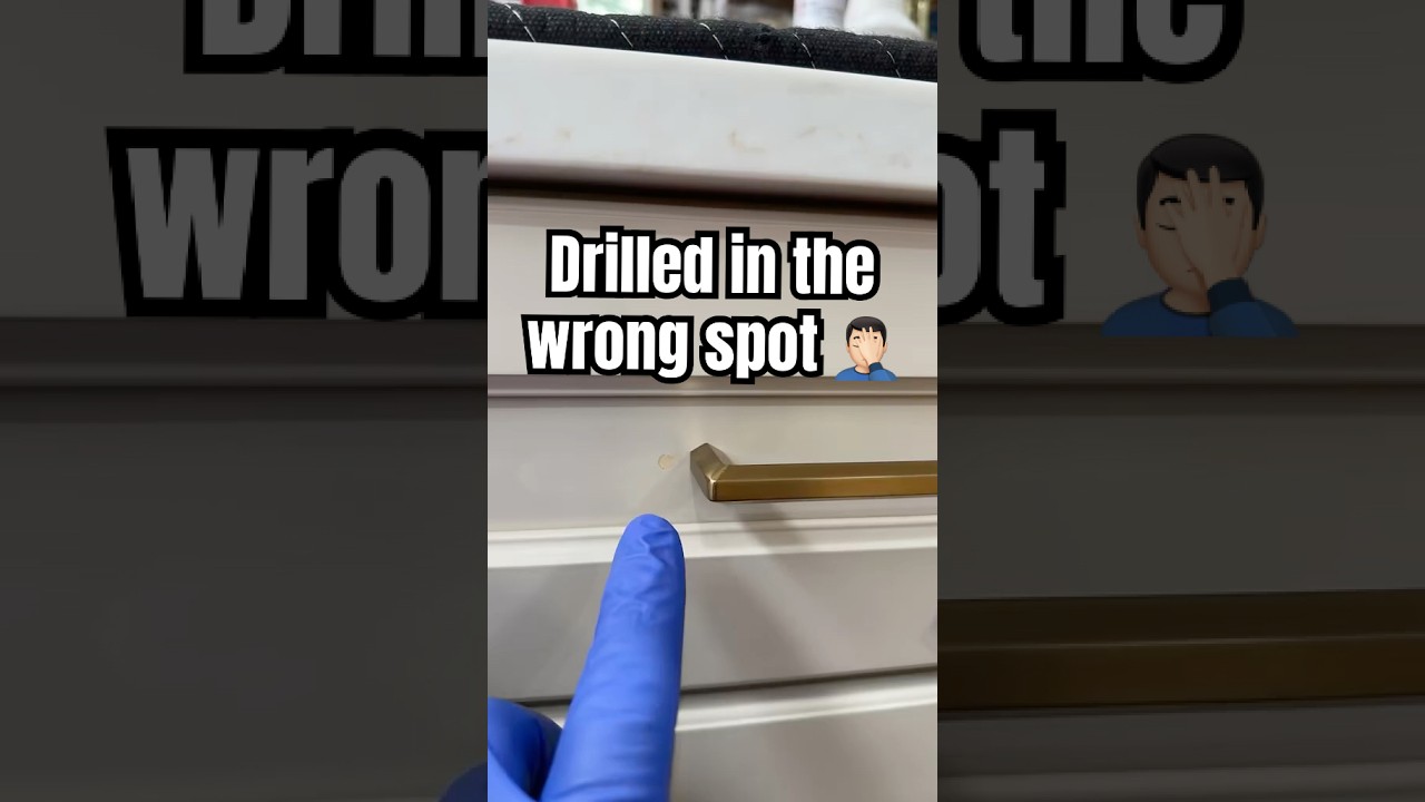 The repair MANY of you have been asking for. How&rsquo;d I do?  #kitchen #repair #diy