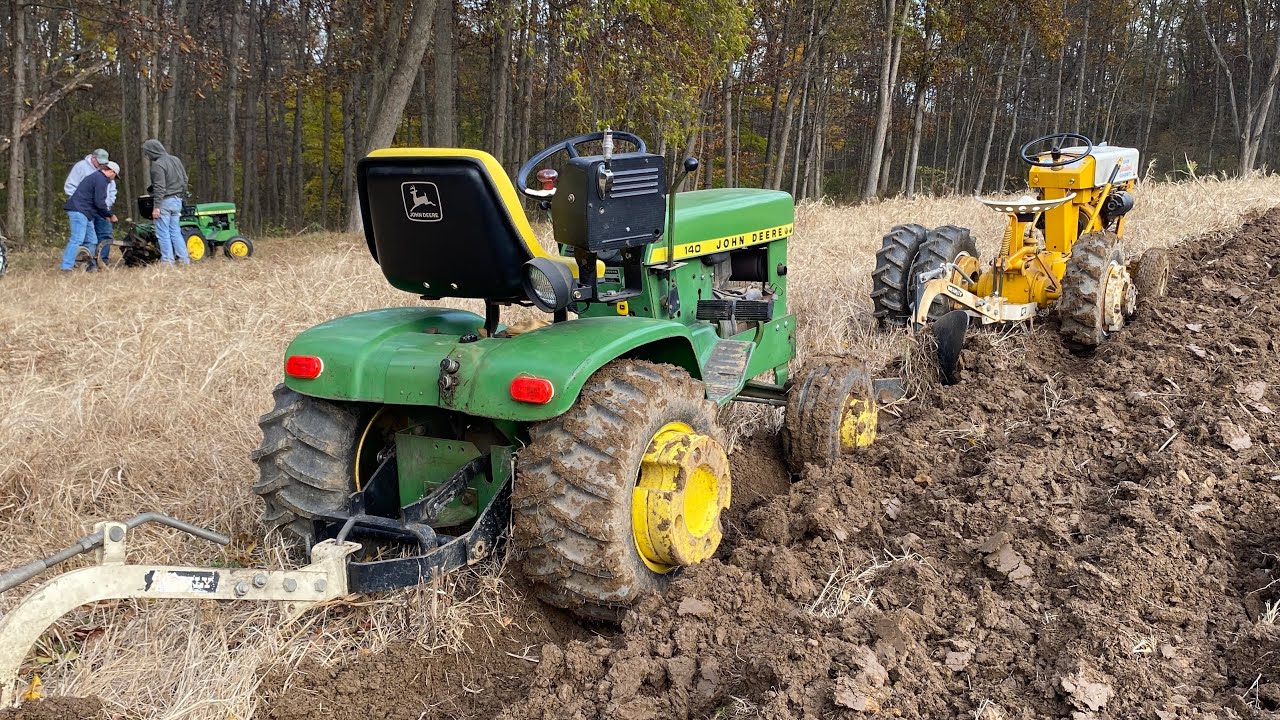 Garden Tractor Plow Day - Kevlor Farms 4th Annual