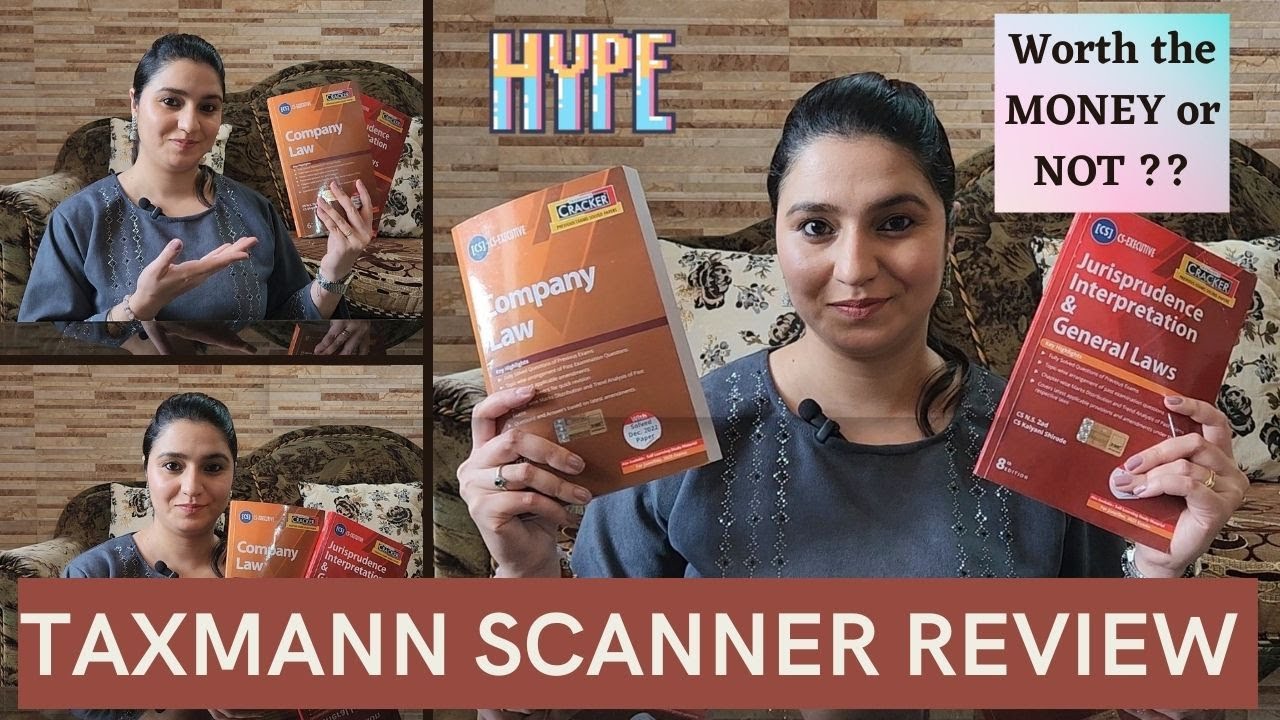 Review of TAXMANN Scanners for CA/CS/CMA May/June 2023 - Watch BEFORE Buying - CS Jaspreet Dhanjal