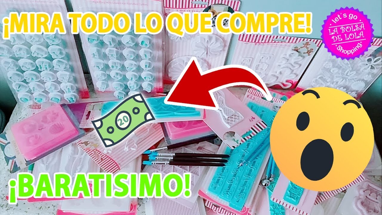 Compra de moldes  para porcelana fría en la CDMX por solo 1000 😍