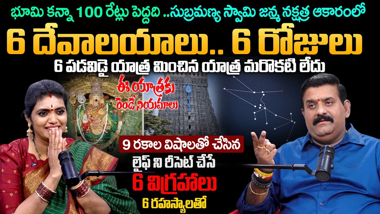 Most Power Full Temples Of Subramanya | Abhyudaya Foundation CEO Nanda Kishore Reddy | Geethanjali