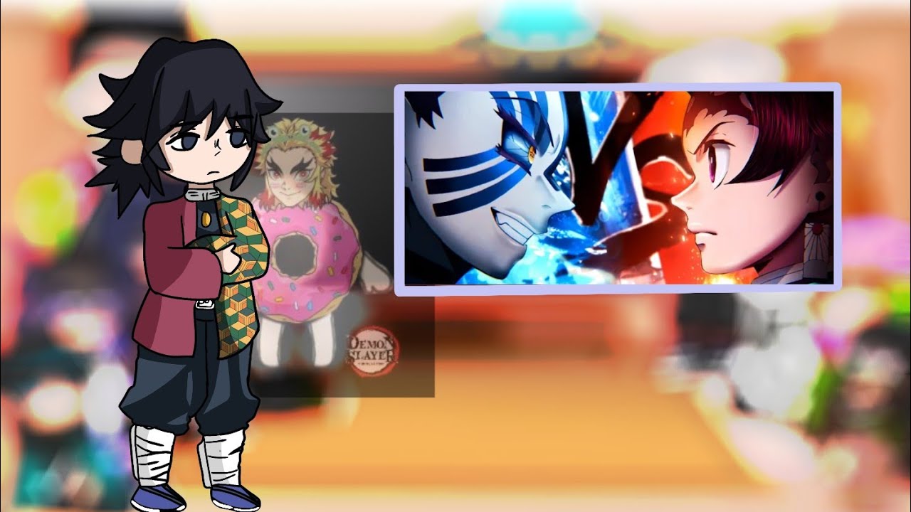hashiras reaccionan al rap de akaza vs tanjirou y tomioka _morokito_ (parte2)