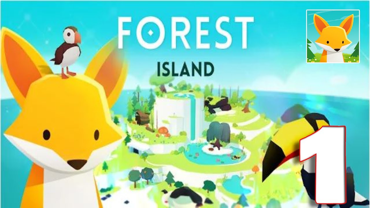 Forest Island: Relaxing Game - Gameplay Walkthrough Part 1 (iOS, Android)