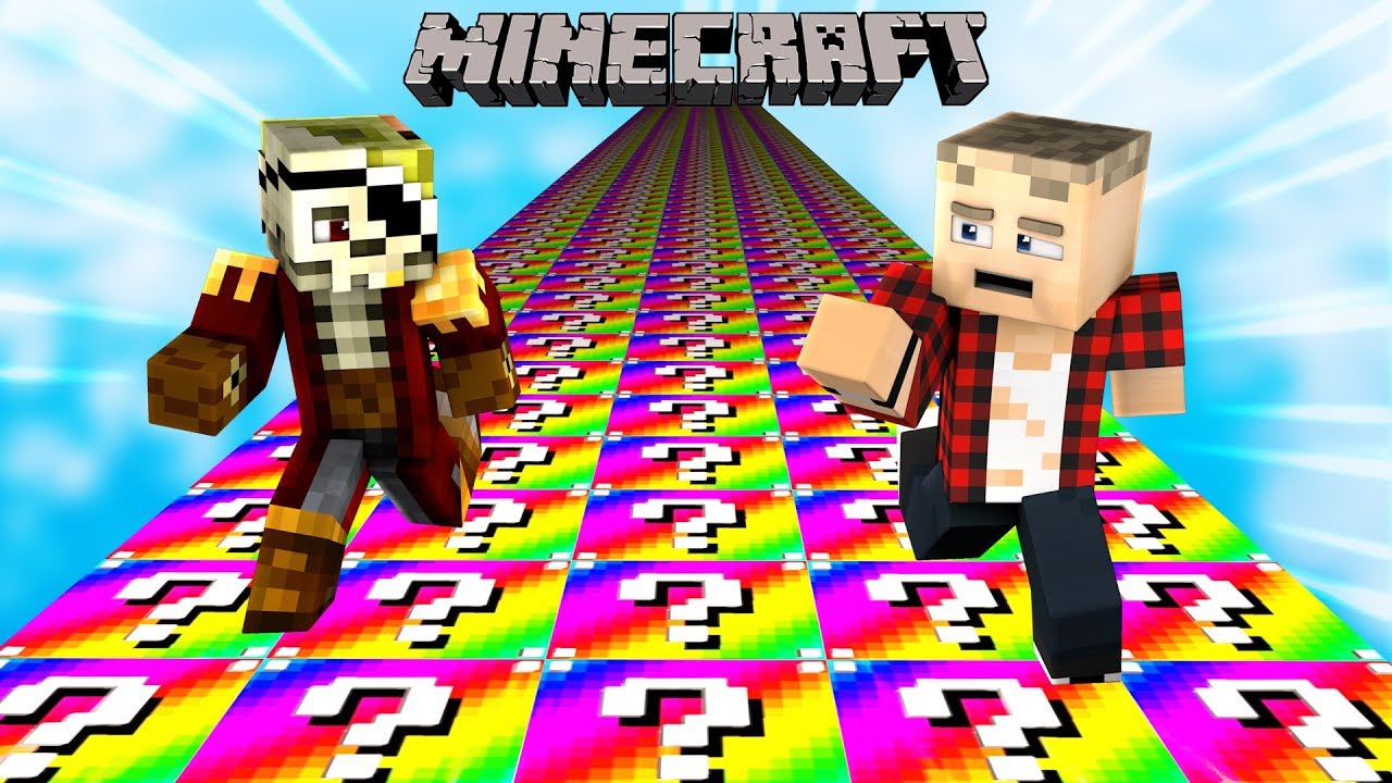 BIEG PO TĘCZY - RAINBOW LUCKY BLOCK (LUCKY BLOCK RACE)
