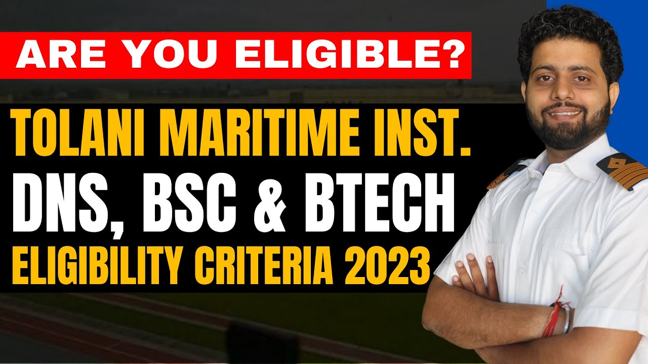 Tolani DNS, BSc & BTech Eligibility Criteria 2023  @jmdiacademy ​ ​| DNS, BSc & BTech Sponsorship