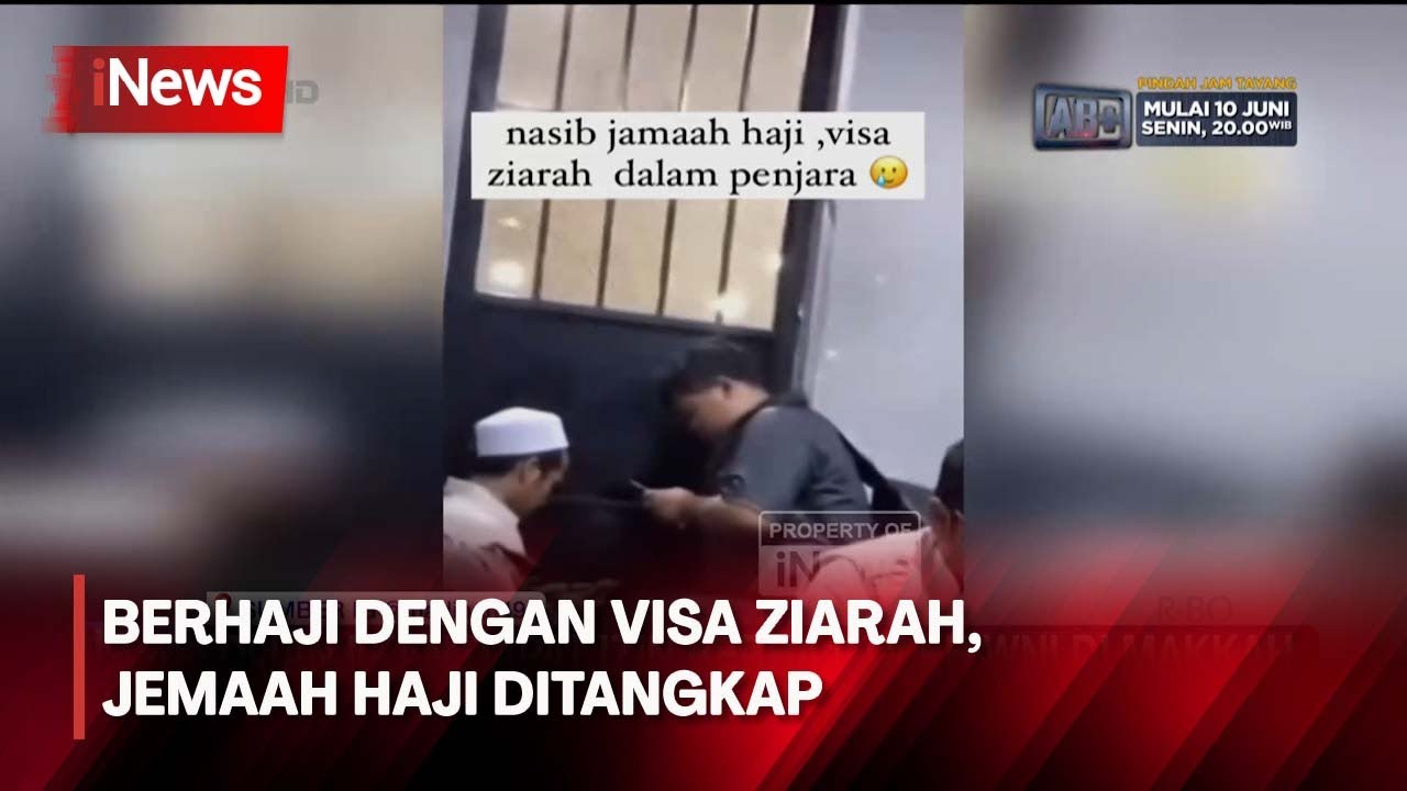 Berhaji dengan Visa Ziarah, Puluhan Jemaah Haji Indonesia Ditangkap - iNews Pagi 08/06