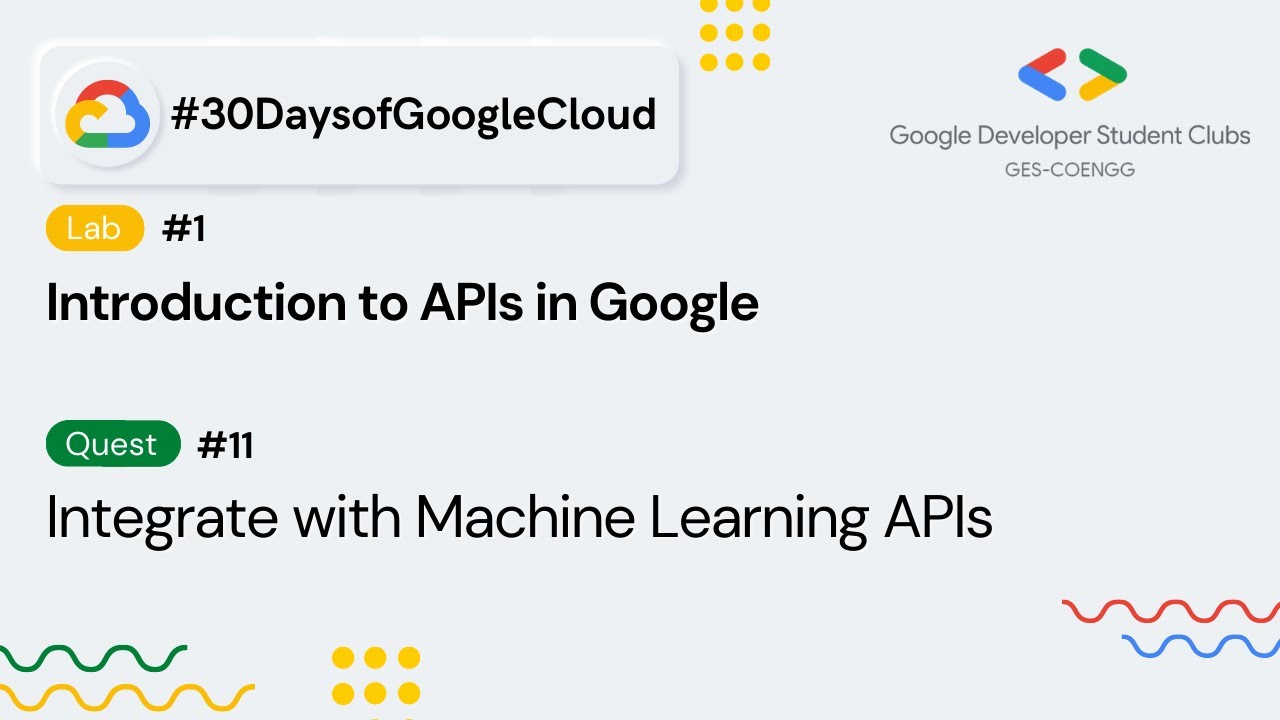 Introduction to APIs in Google
