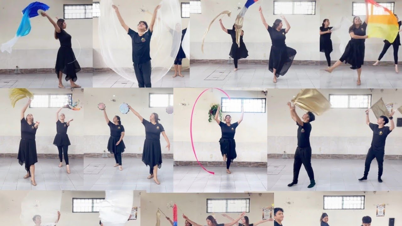Compilación Instrumentos con Alabanza-Bloque I// Academia internacional de danza Pan de Vida Norte//