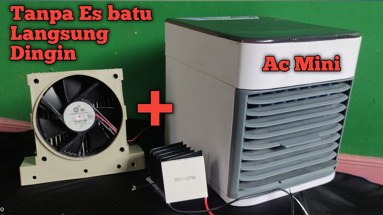 AC MINI 12 VOLT DC | MEMBUAT AIR DINGIN TANPA TAMBAHAN ES BATU
