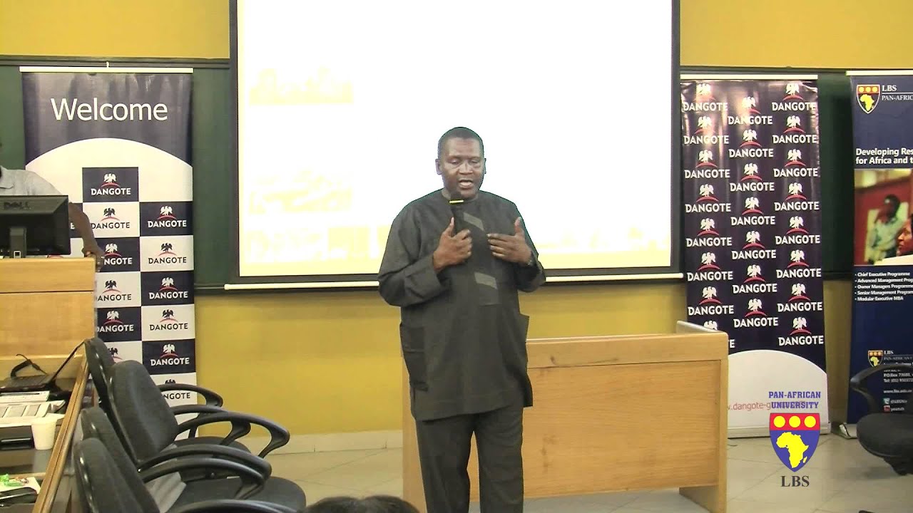 Dangote Inspiring Entrepreneurs at Lagos Business School Part 7
