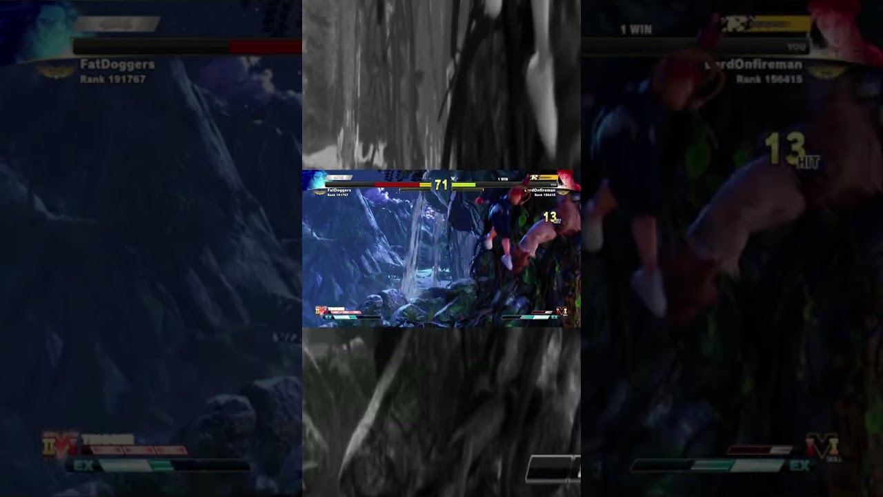Cammy vs Akuma has no health man.SFV . street fighter 5 .