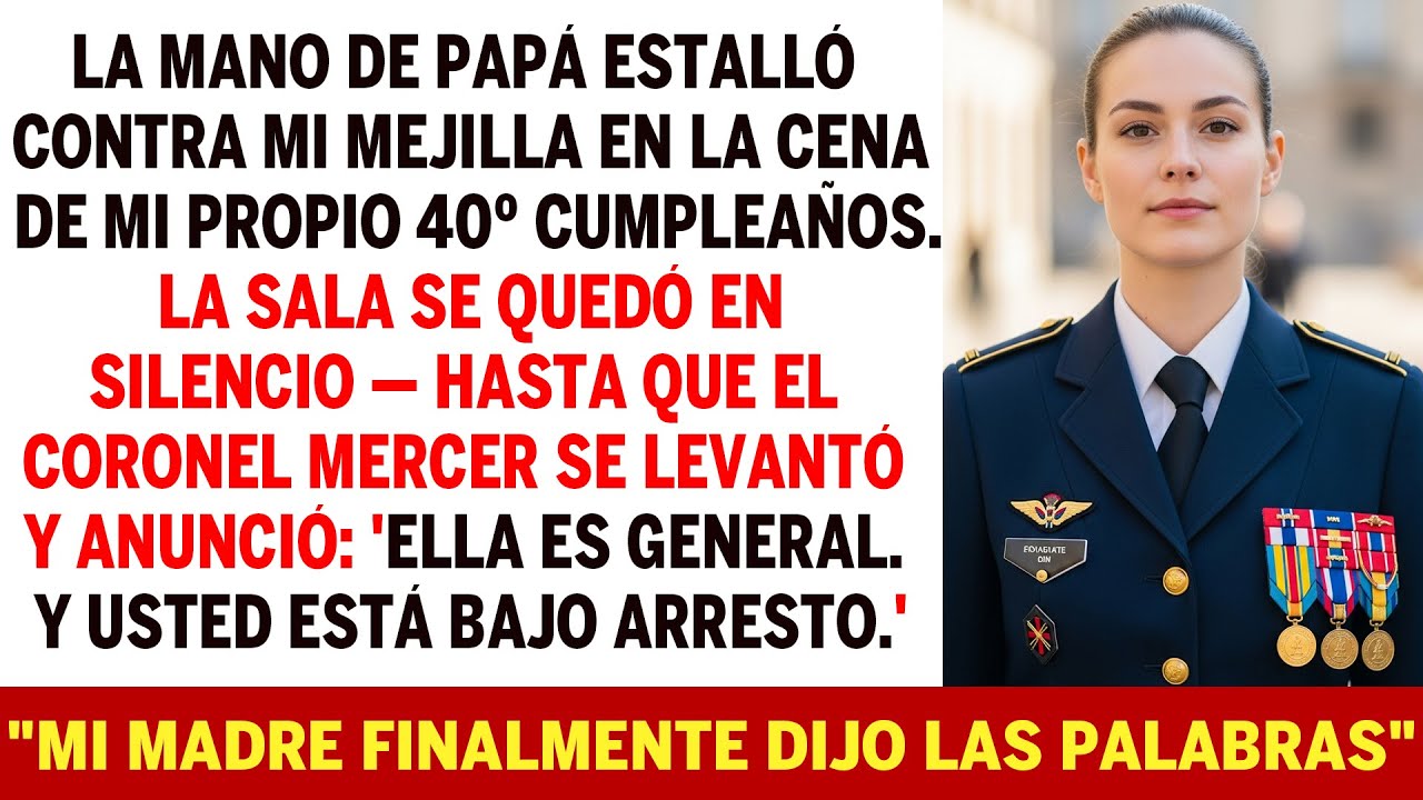 En Mi Cumpleaños, Mi Padre Me Abofeteó En La Cara, Hasta Que Un Coronel Reveló Que Yo Era General.