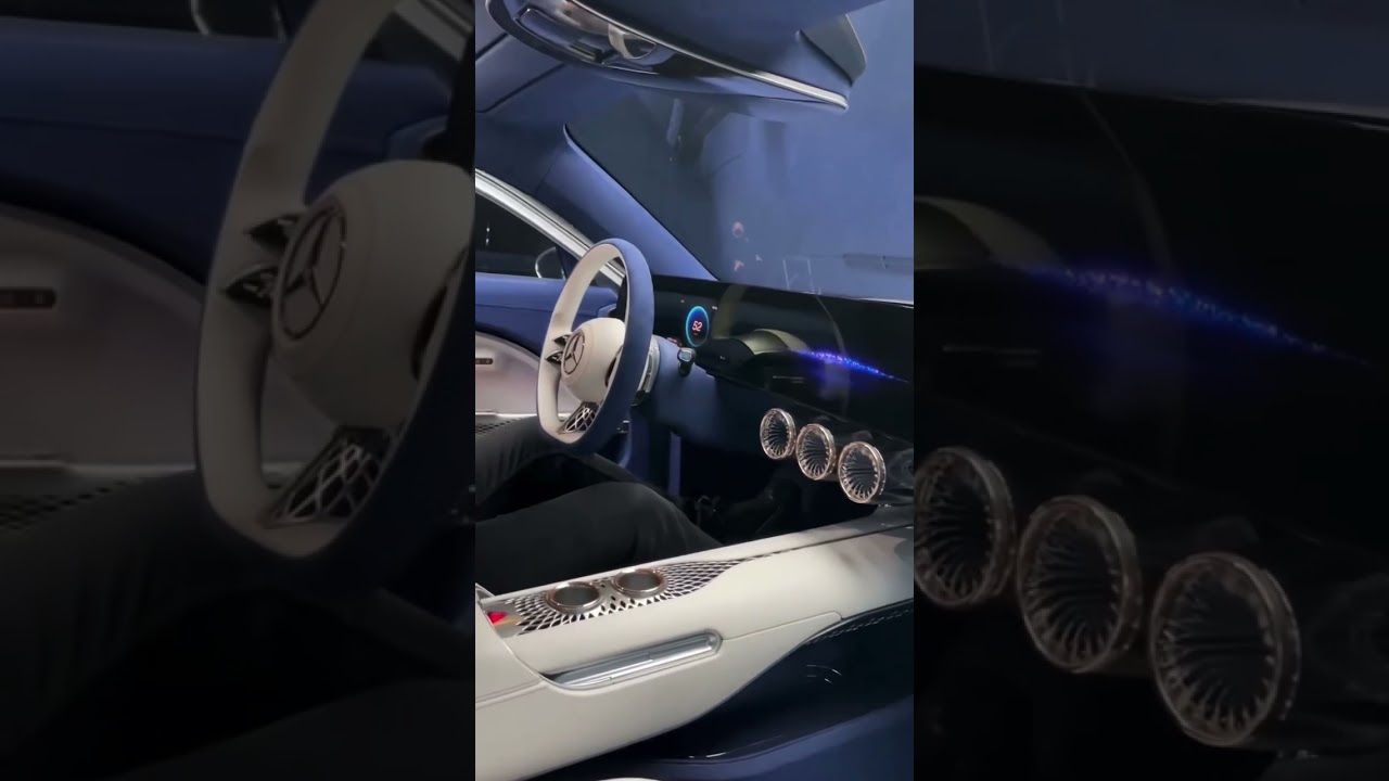 EQXX interior #eqxx #shorts #shortsvideo #fyp #cars #luxury #cars #carslover #mercedes #ride #new