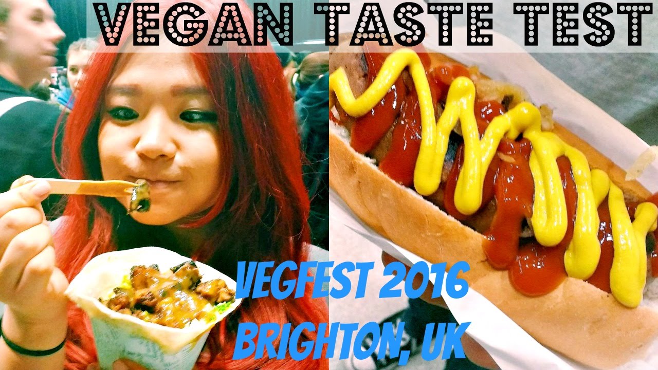 VEGAN TASTE TEST ON CRACK (Vegfest Brighton Vlog #1) ♥ Cheap Lazy Vegan