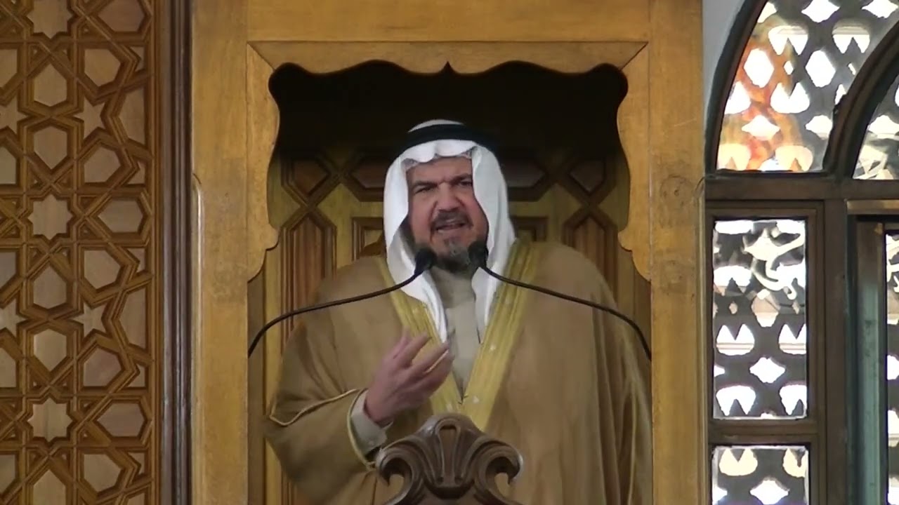 رمضان استثنائي في ظرف استثنائي - د.محمد سعيد حوى || خطبة الجمعة 8/ 3/ 2024م