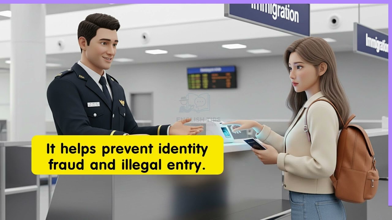 Airport English Conversation for First Time Travelers | Immigration Interview Practice