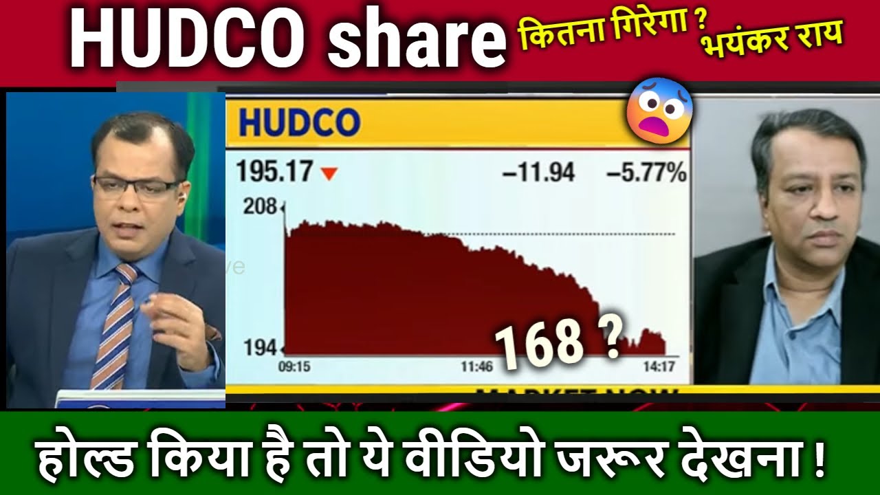 HUDCO share latest news,why faling ? analysis,hudco share news,hudco share target tomarrow