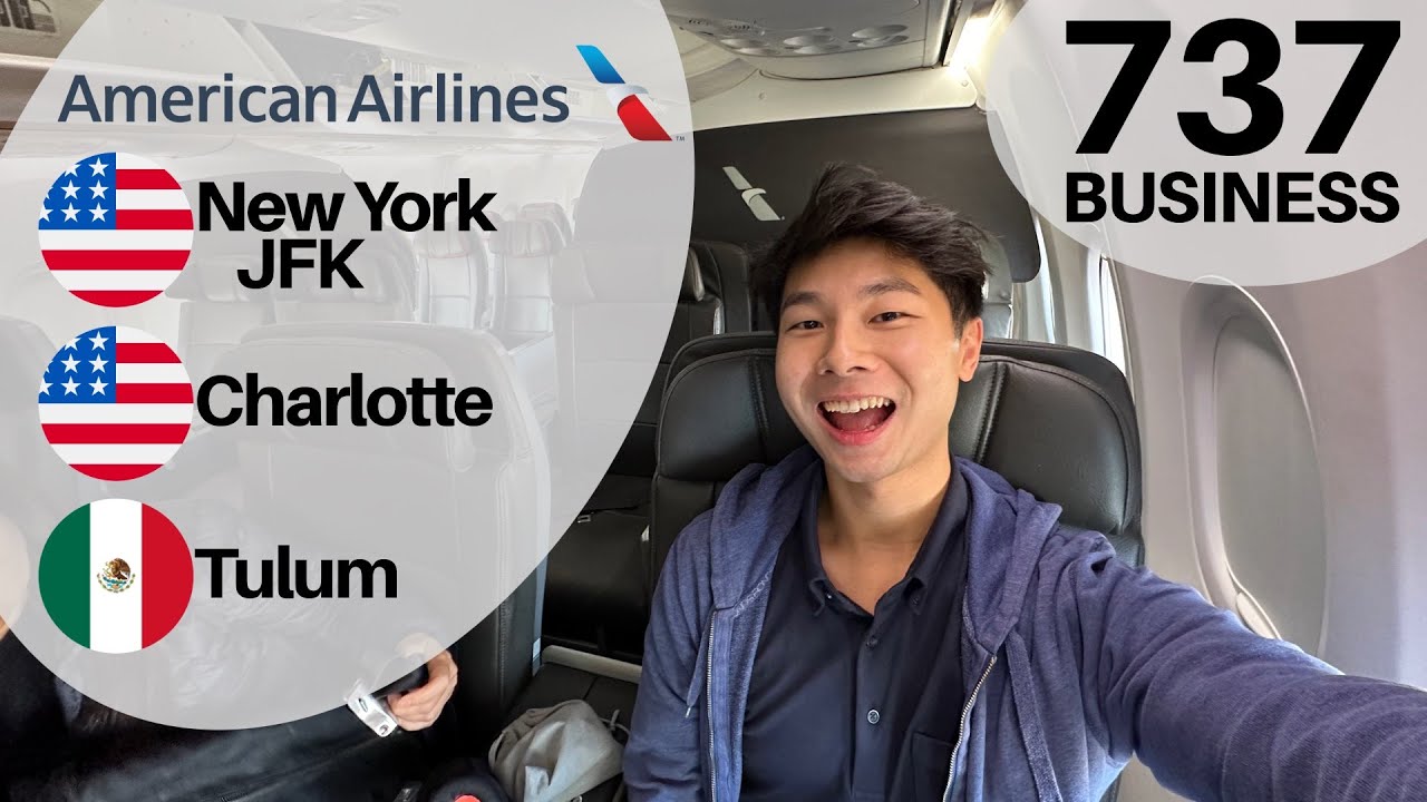 AMERICAN AIRLINES Domestic FIRST / International BUSINESS (Boeing 737)
