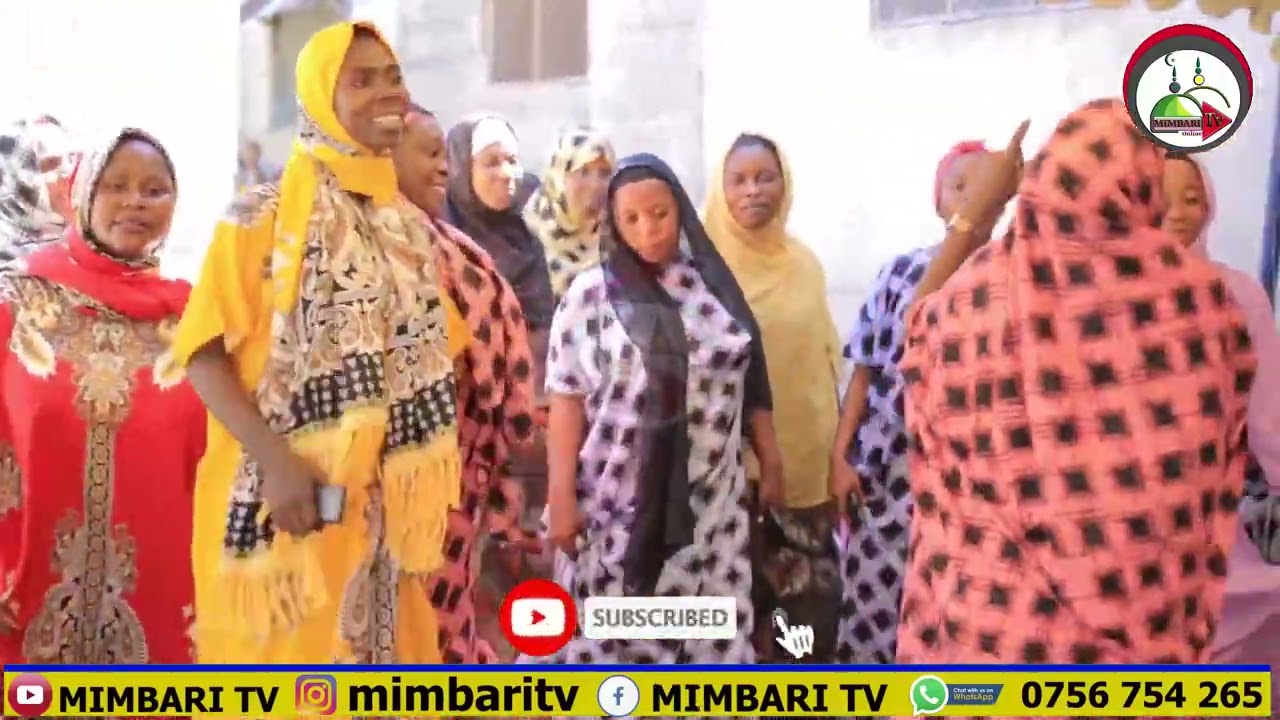 LIVE..BASHRAF KUTOKA MADRASATI SHAMSIYA KIWALANI ....APONGEZWE MAMA
