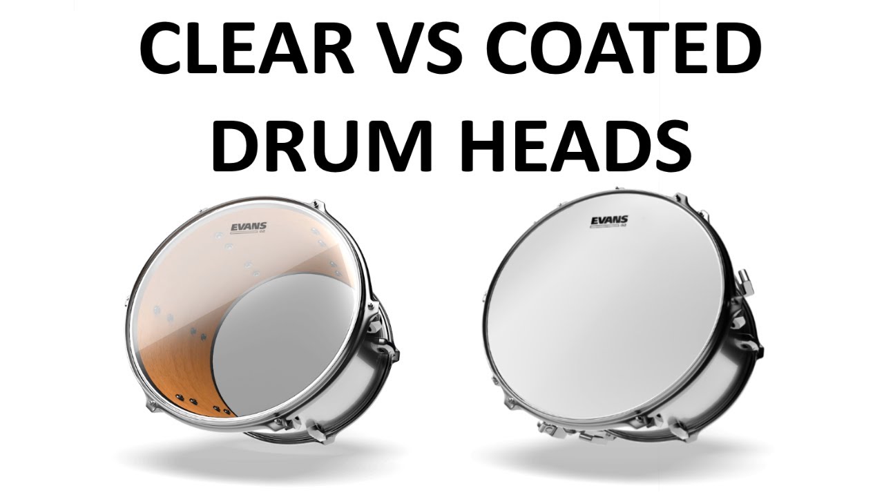 Comparing Evans G2 Clear VS Coated Tom Heads