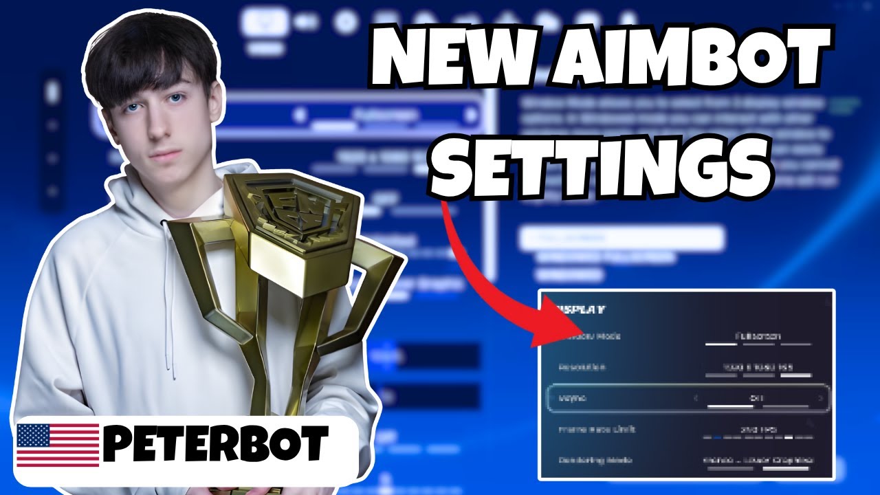 НОВЫЕ БЕЗУМНЫЕ настройки клавиатуры и мыши для Fortnite от Peterbot (ОБНОВЛЕНО В 2025 ГОДУ)