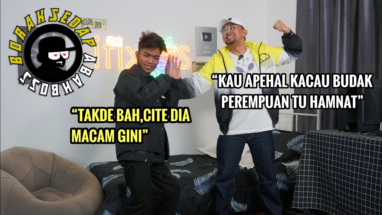 BORAK SEDAP : HAQIEM STOPA CERITA ISU KENAPA POLIS TAHAN DIA
