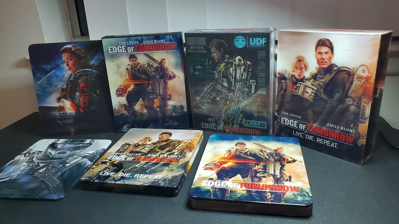 Edge of Tomorrow Live Die Repeat HDzeta Broad Nation DL, SL 4K Steelbook Premium Collection