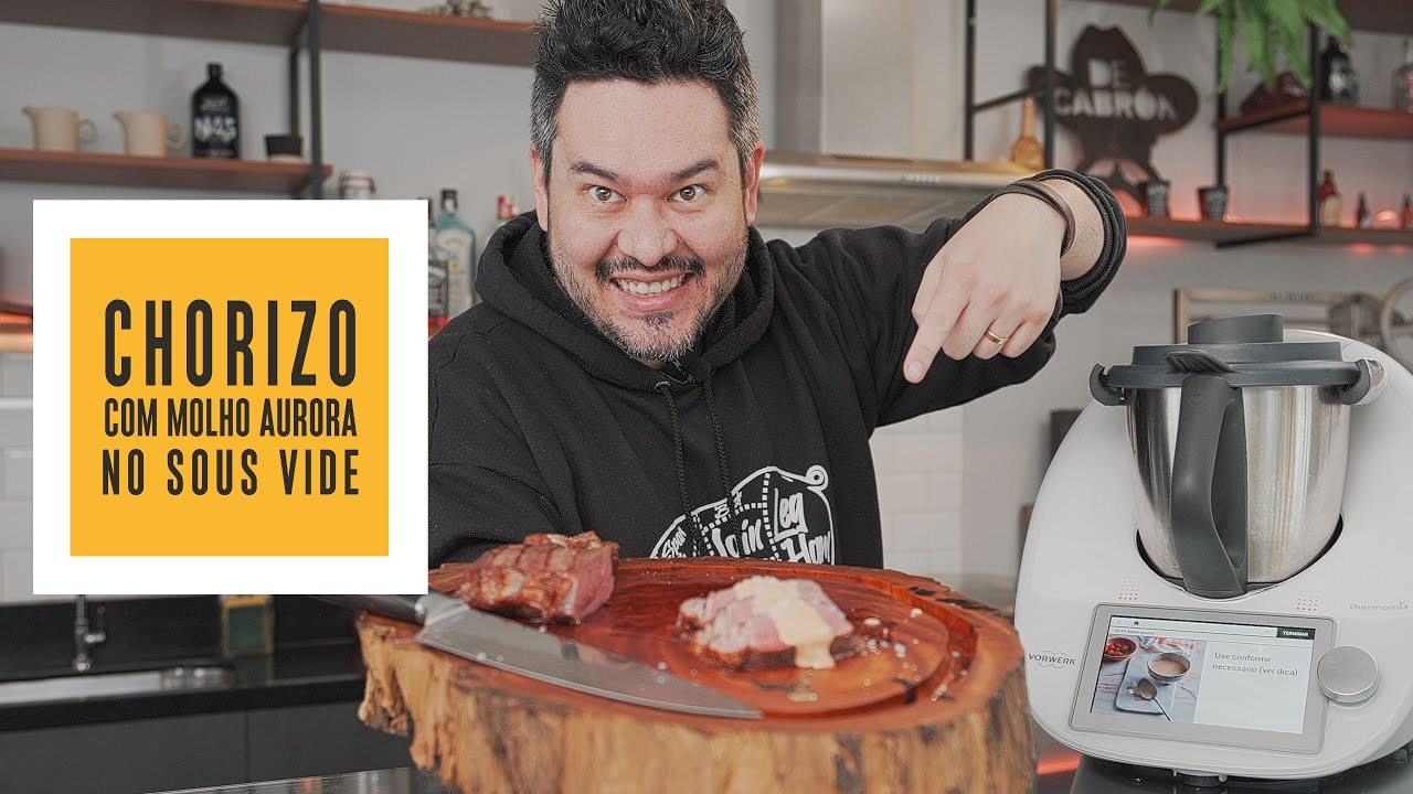 Chorizo com molho Aurora no Sous Vide | S&oacute; Vide #323