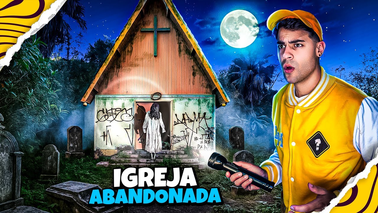 Eu Explorei a IGREJA Mais ASSOMBRADA do Brasil!