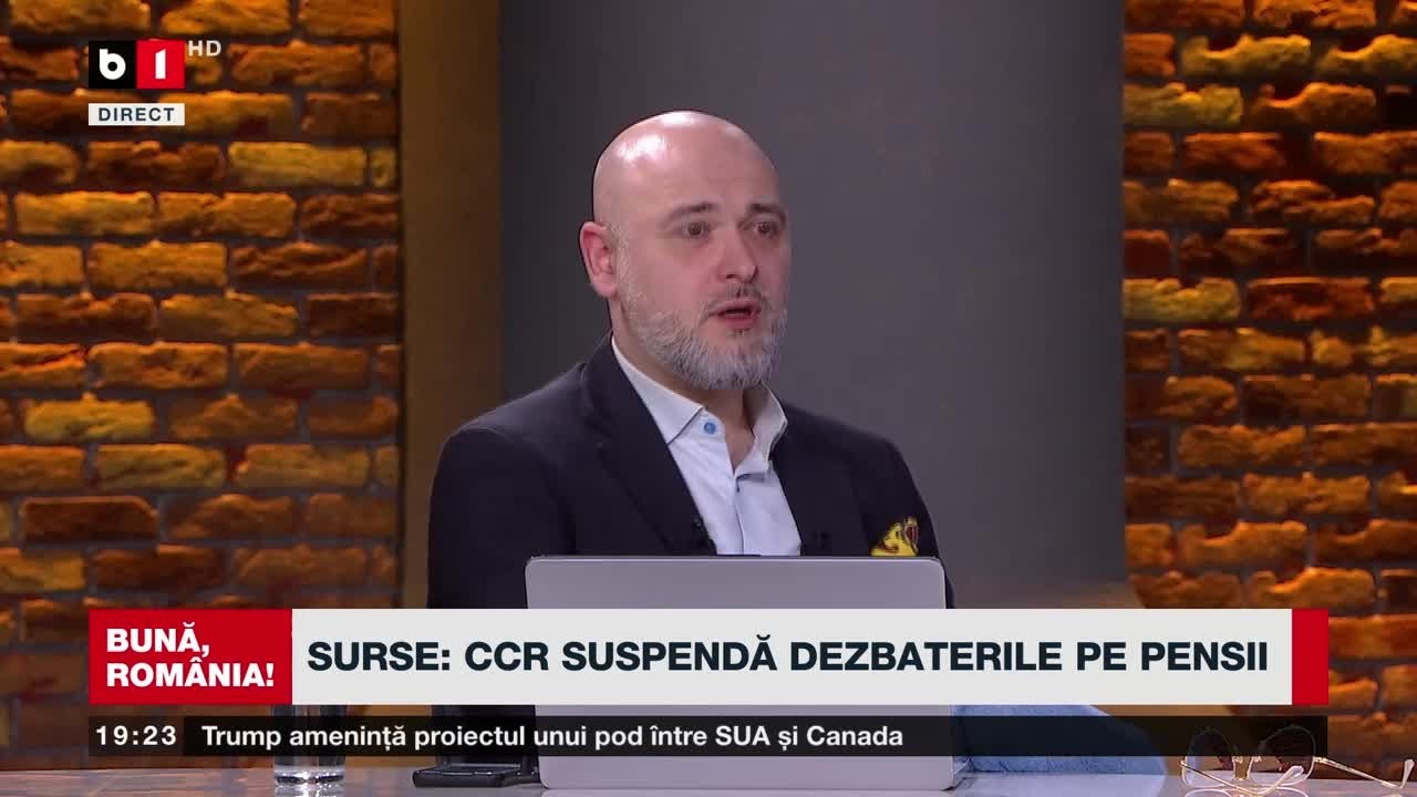 BUNĂ, ROMÂNIA!CCR AR AMÂNA DECIZIA PÂNĂ LA VERDICTUL CJUE/SURSE: CCR SUSPENDĂ DEZBATERIILE PE PENSII