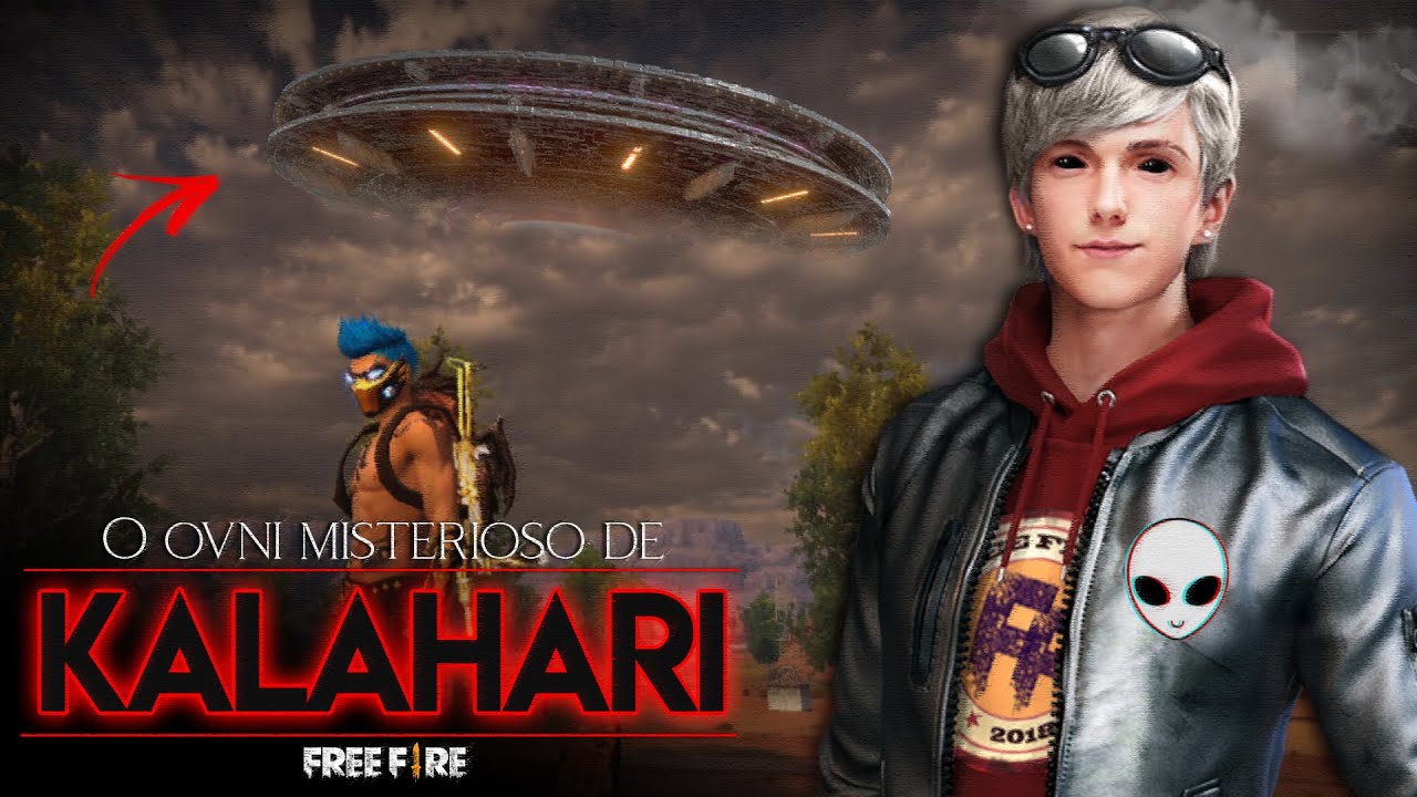 O OVNI MISTERIOSO DE KALAHARI (Lendas Do Free Fire) O MODO ALIENÍGENA