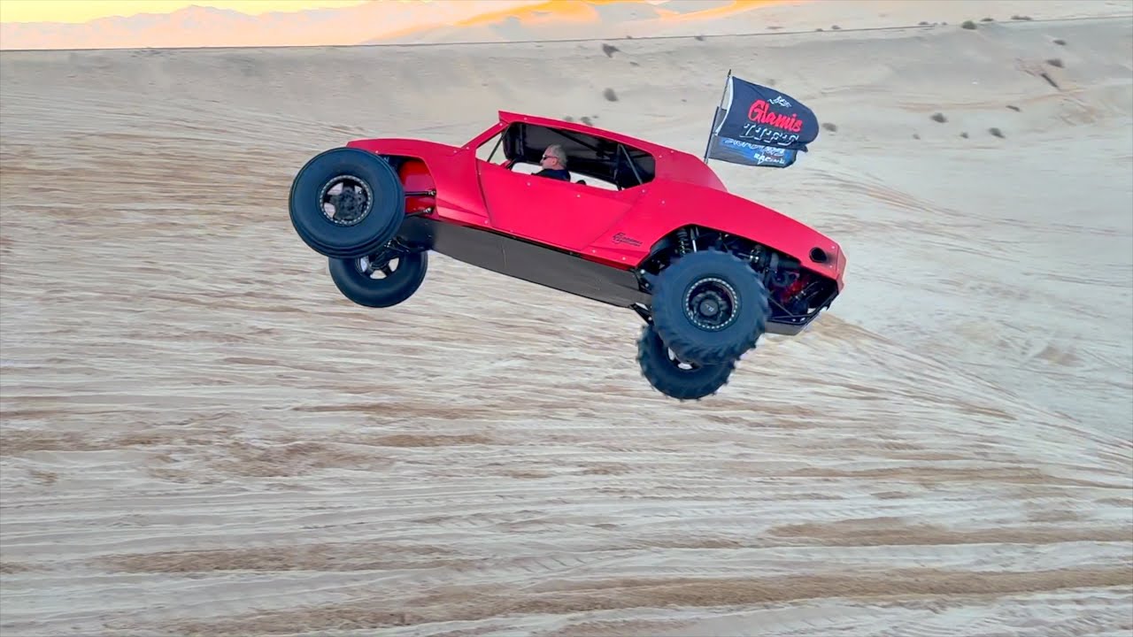 BLOWING A TRANNY IN GLAMIS, Sandrail Jumps, & Steaks | DIRT BIKE DIARIES EP.287