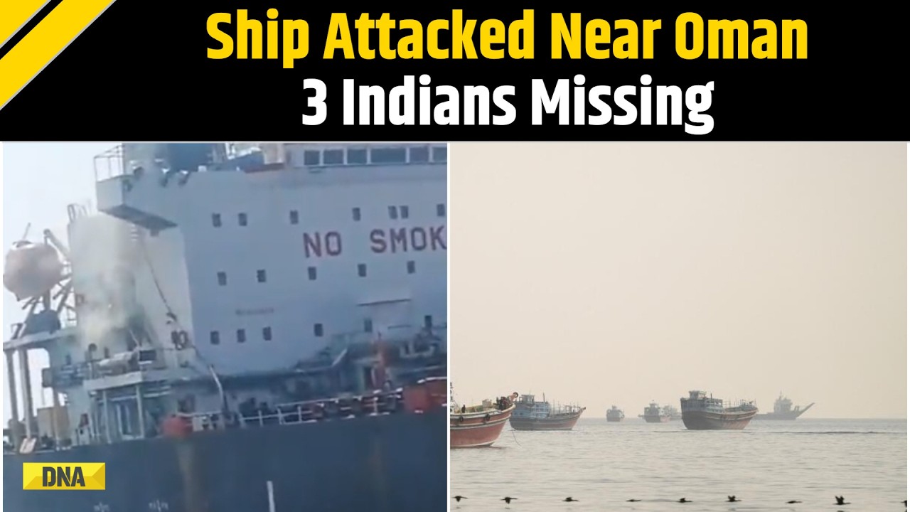 Iran Israel War: 3 Indians Missing After Attack On Ship Off Oman Coast, Centre Confirms