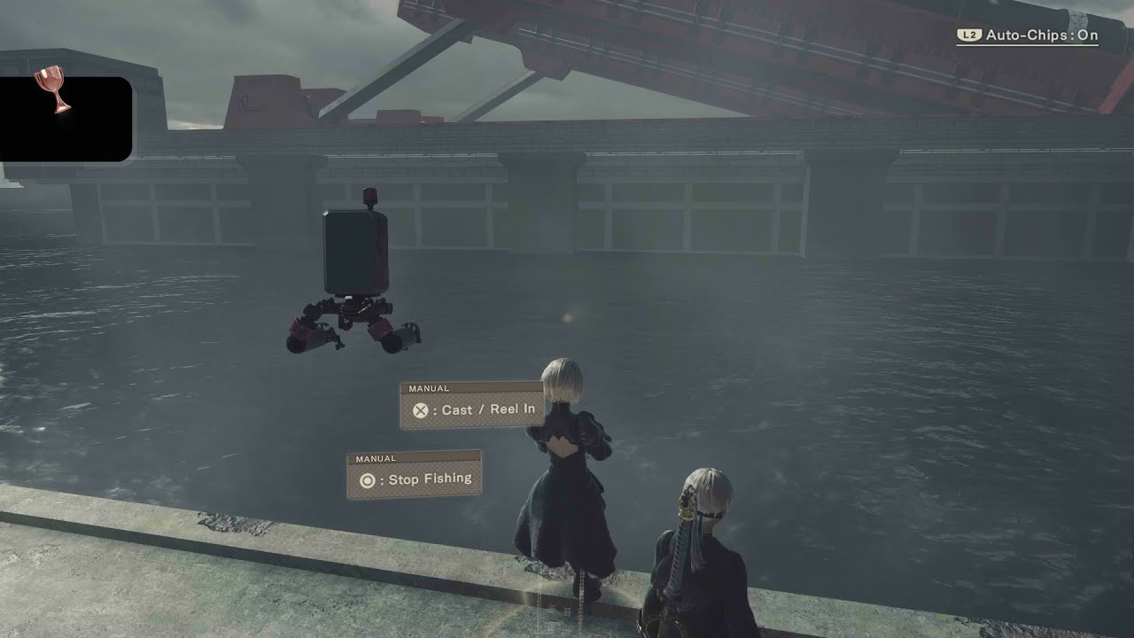 NieR:Automata - A Round by the Pond Trophy (Powt&oacute;rz czynność 20 razy)