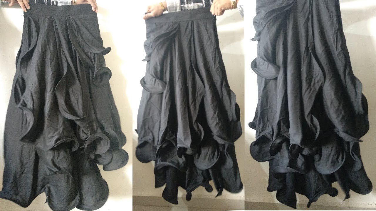 |DIY| multy layer umbrella gher chaniya cutting and stitching in Hindi part-1