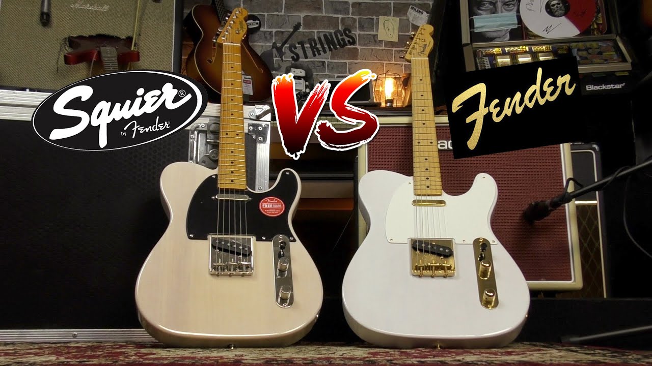 Telecasters 50-х: Squier Classic Vibe против Fender American Original
