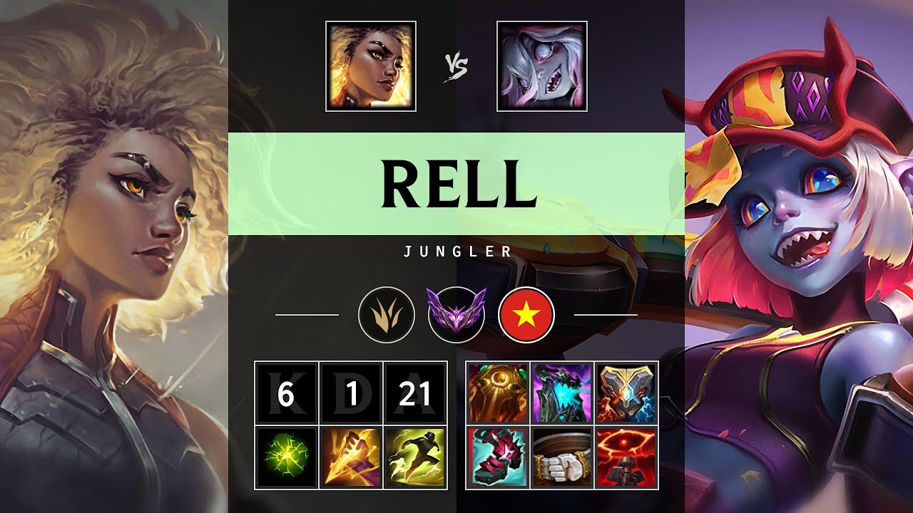 Rell Jungle vs Briar - VN Master Patch 25.14