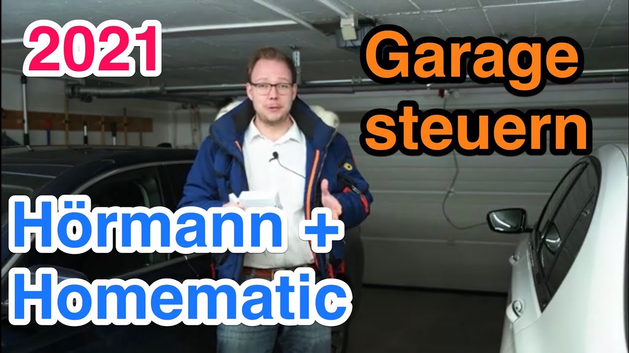 2021: Garagentorantriebe von Hörmann mit HmIP-MOD-HO Homematic-Modul steuern. Genial.