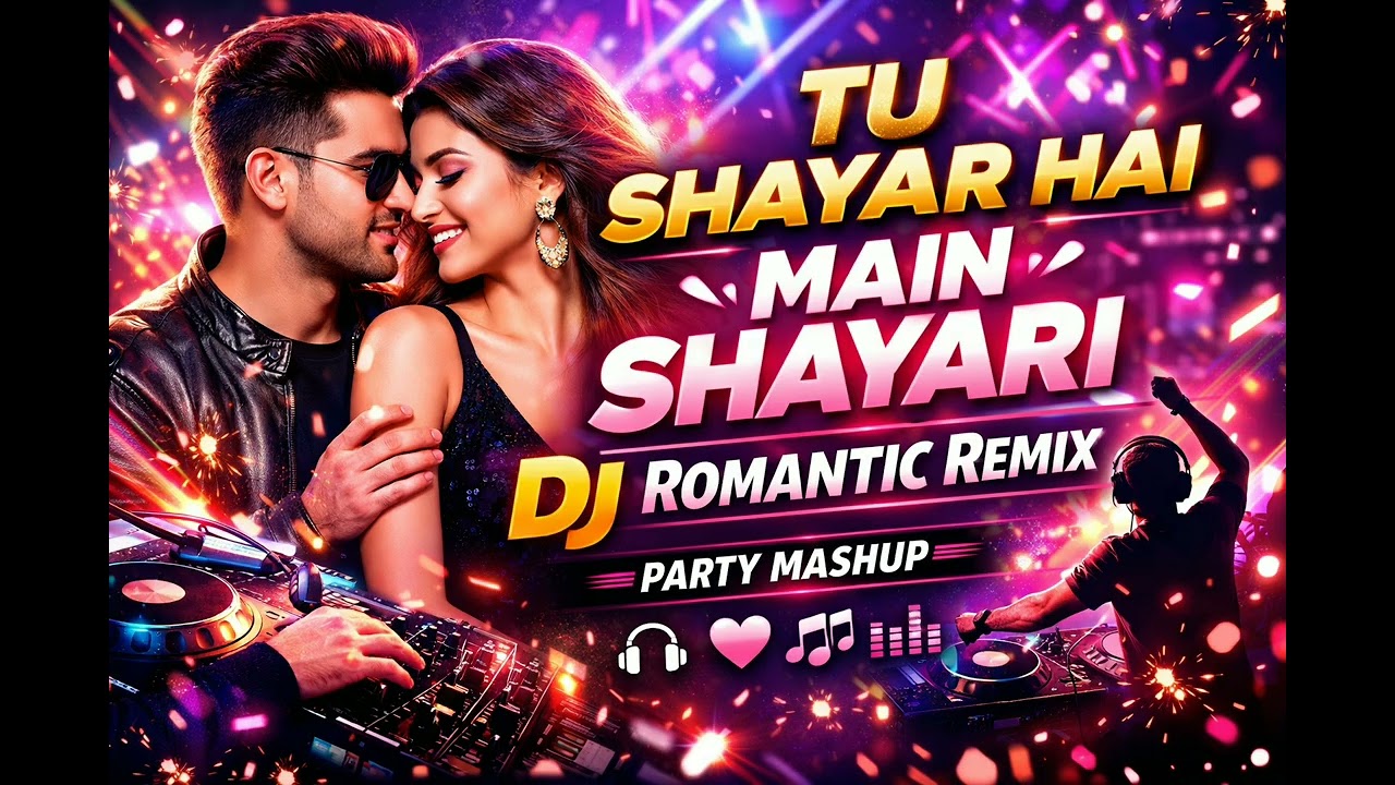Tu Shayar Hai Main Shayari – DJ Romantic Remix 2026 | Party Mashup Love Song