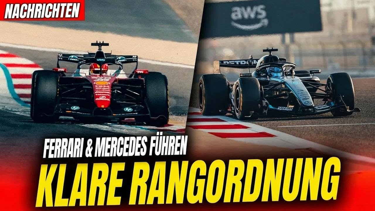 Mercedes und Ferrari geben den Ton an: Wer holt sich den Sieg? Piastri, Russell & Lawson im Fokus