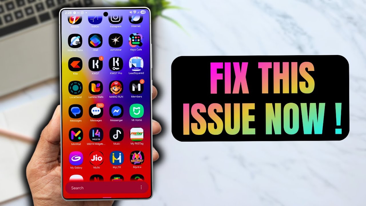 Fix Alphabetical Order Issue on your Samsung Galaxy Phone's App Drawer - One UI 7 & 8
