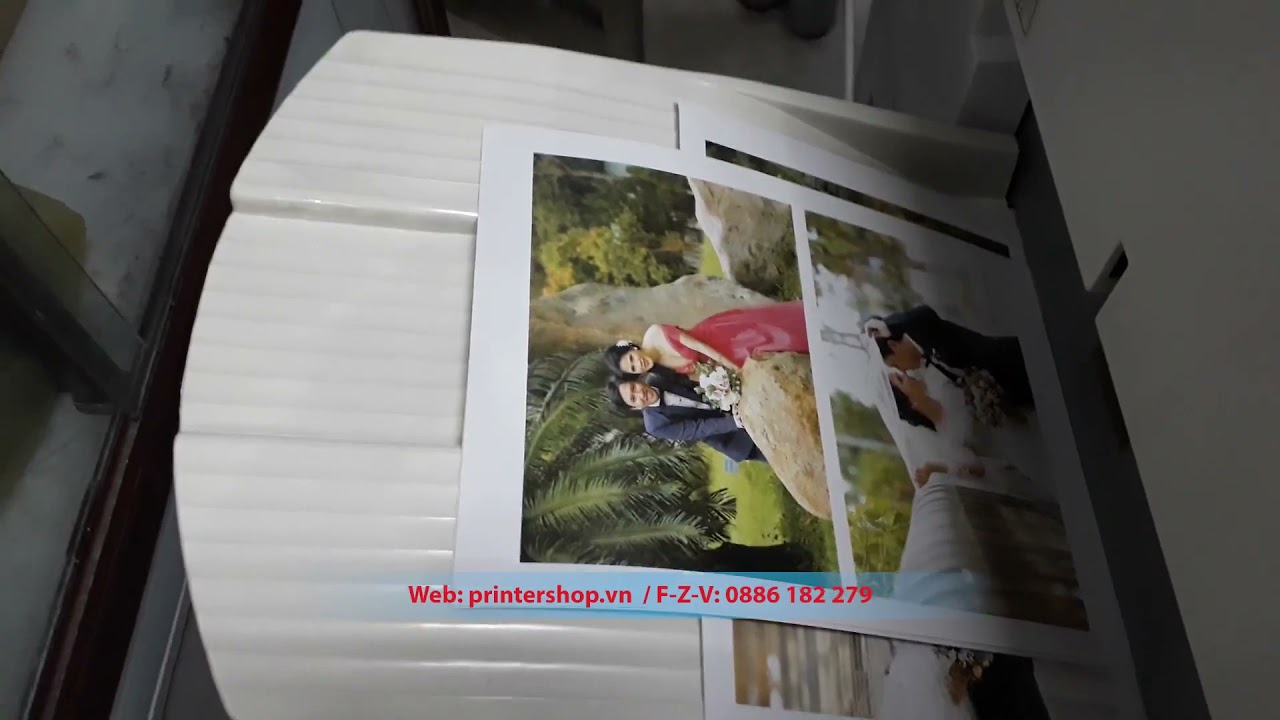 GIẢI PH&Aacute;P IN NHANH  THIỆP CƯỚI  BẰNG M&Aacute;Y IN RICOH MP C6502/8002
