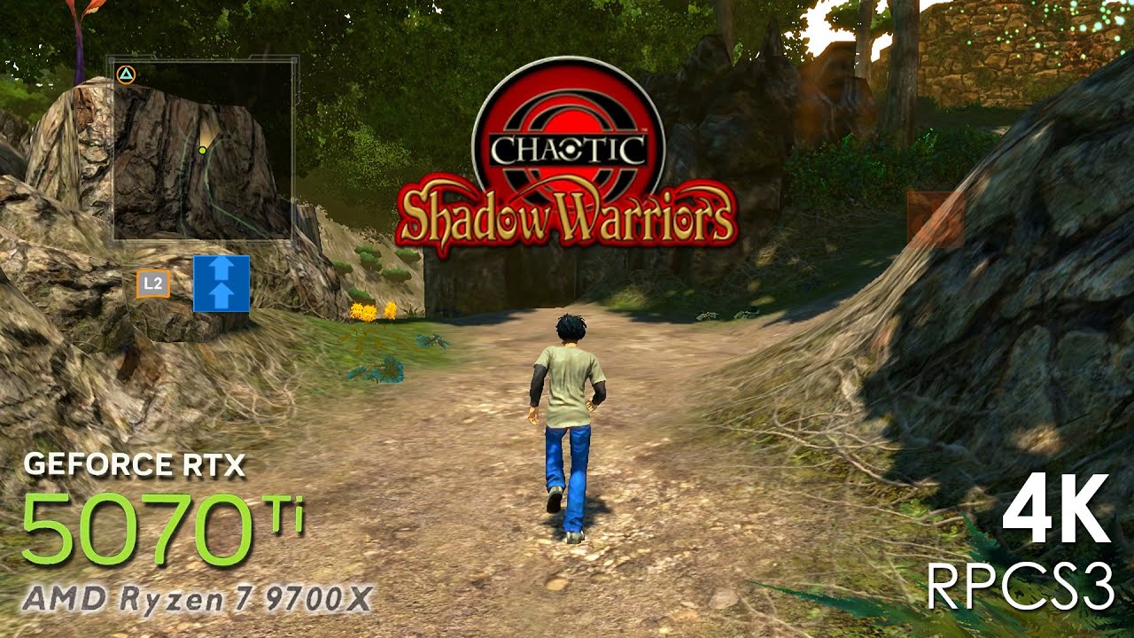 Chaotic: Shadow Warriors (4K / 2160p / 60fps) | Эмулятор RPCS3 0.0.39-18738 | Sony PS3