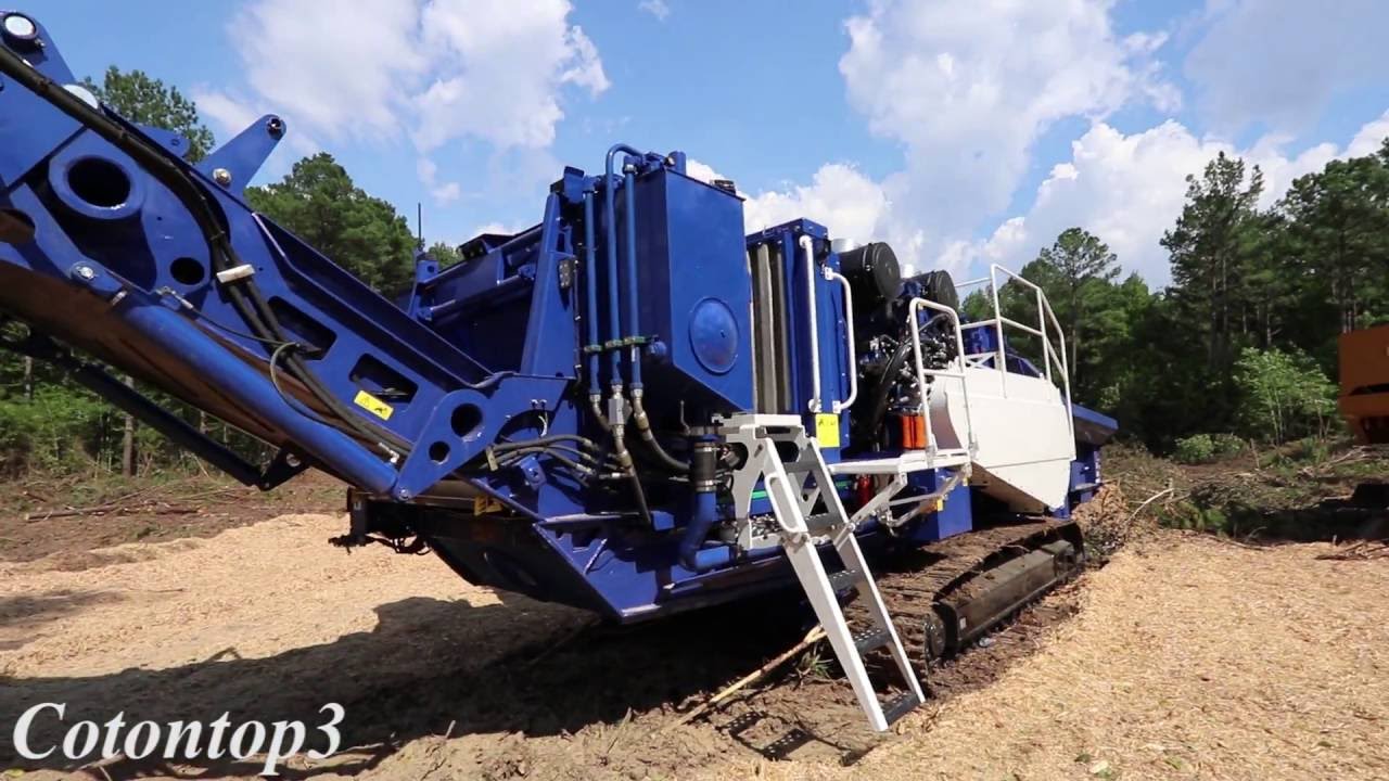 1050 Horsepower Peterson chipper and grinder- Midsouth Forestry Equipment show!