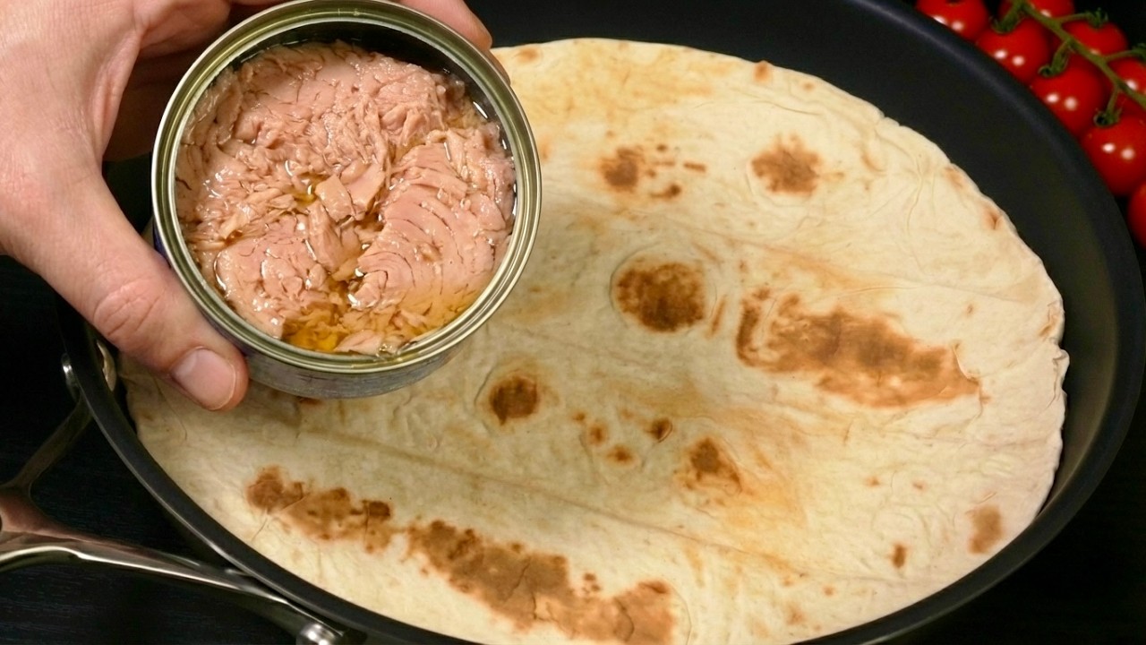 Just Put Canned Tuna on a Tortilla — Easy, Delicious & Ready in Minutes!