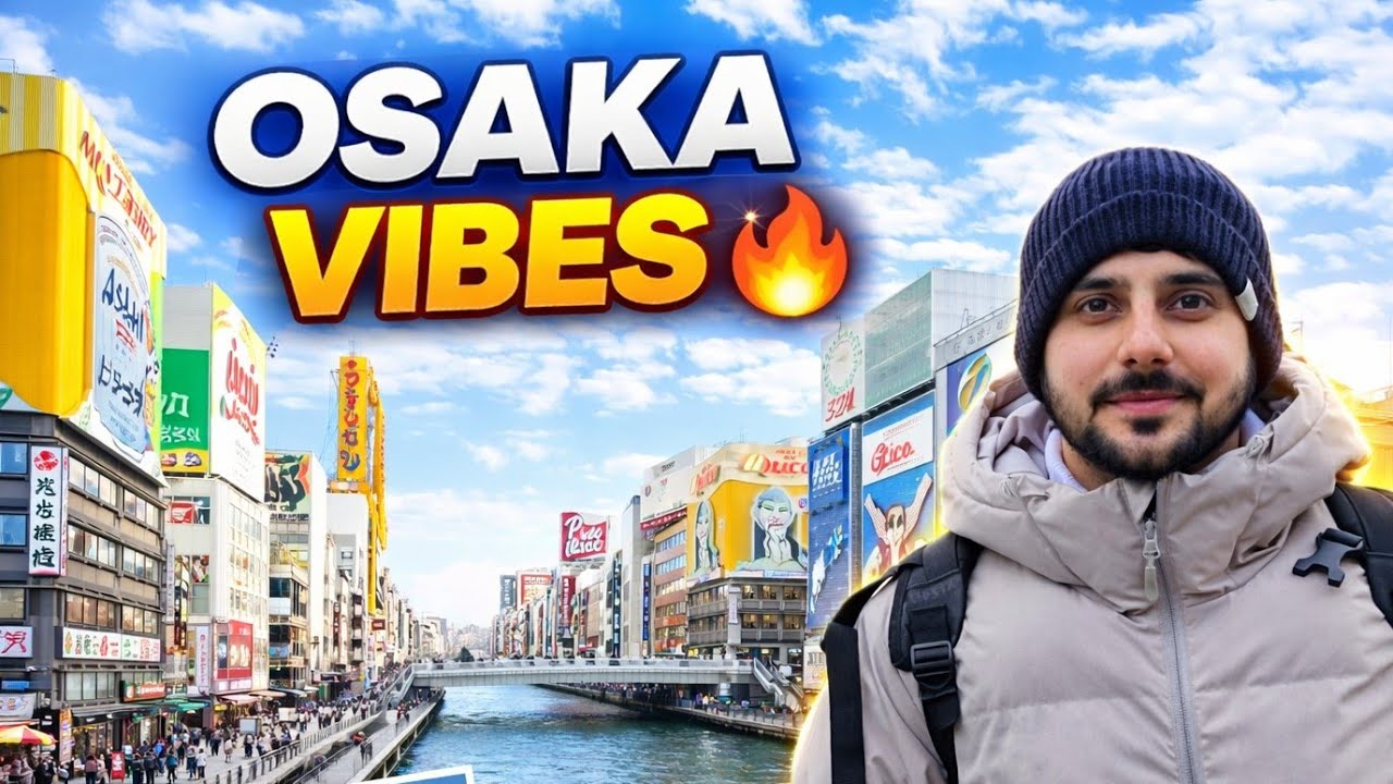 Crazy City of Japan! Osaka First Look 🇯🇵 | Universal Studios & Dotonbori | Part 1