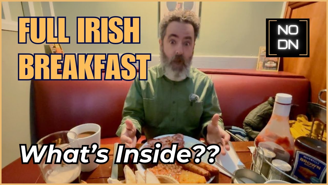 Tasting a Traditional Irish Breakfast in Kilkenny! (Full Irish Experience)