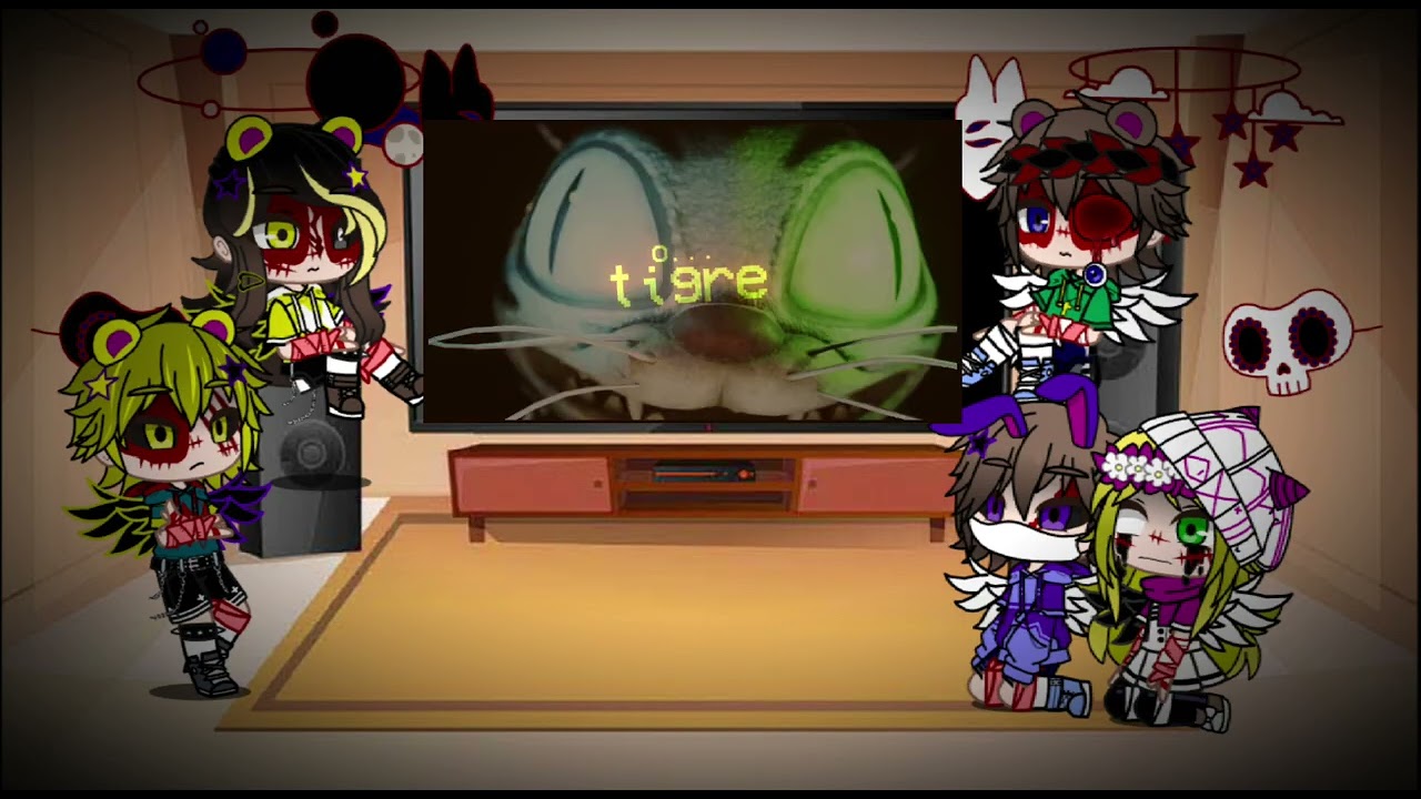 Missing Childs Reagindo - Criatura Espelho | Mimic2 | Fnaf: Secret Of The Mimic | Minha AU | 