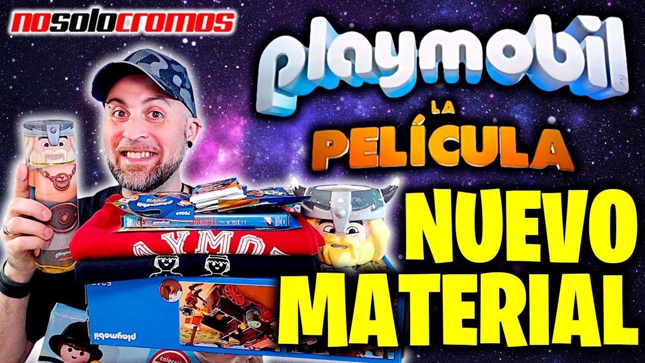 OS ENSEÑO TODO MI NUEVO MATERIAL | PLAYMOBIL LA PELICULA | NO SOLO CROMOS