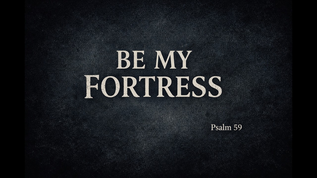 Be My Fortress (Psalm 59) | Raw Acoustic Prayer in the Night